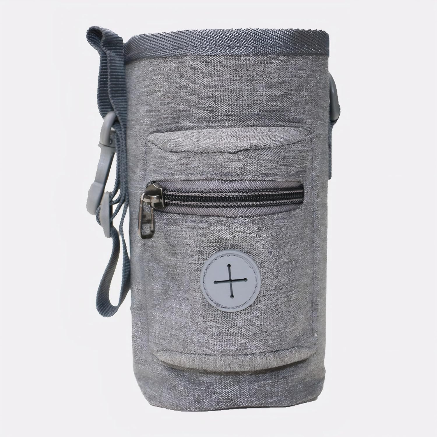 Dog Portable Training Treat Pouch, Poop Bag Dispenser Holder with Drawstring Compartment image number 6