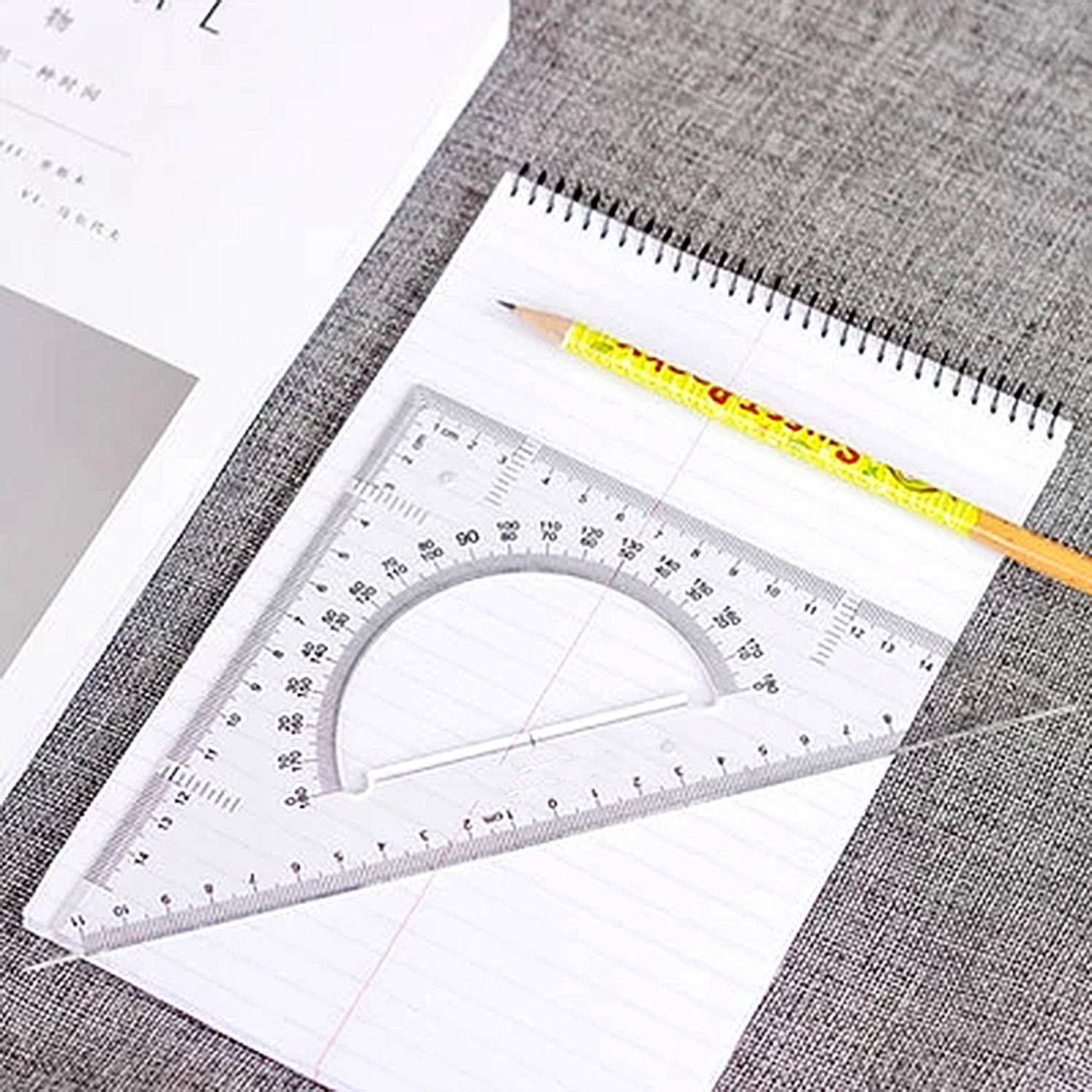 Bronagrand Triangle Ruler Square Set, 30/60 and 45/90 Degrees, Set of 2 image number 6