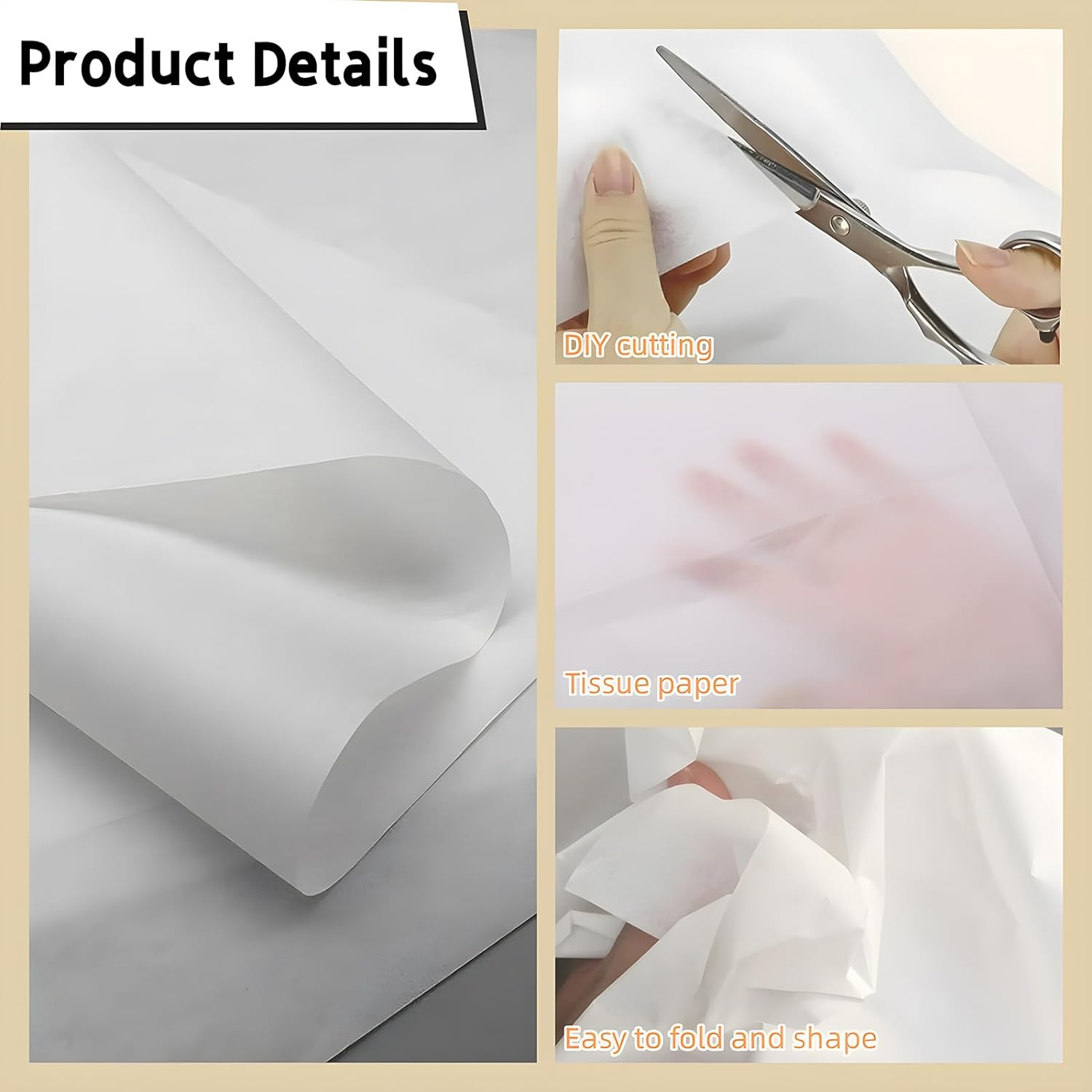 ZCOINS 100 Sheets 20" X 14" White Tissue Paper Wrapping Bulk for Filling Gift Bags Boxes, Wrapping Clothing Gifts, White Tissue Paper Sheets for Retail Presents Wedding Christmas Birthday Bridal Party DIY Crafts - 60 Sheets - Green Eucalyptus image number 7