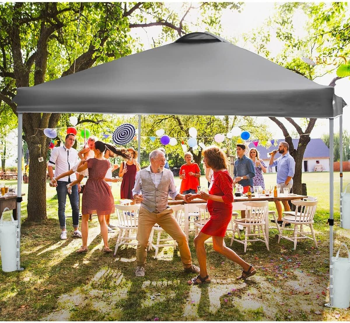 Canopy Weights Bag Leg Weight for Pop up Canopy Tent, Sand Bags for Patio Umbrella Instant Outdoor Sun Shelter,4Pcs-Pack image number 3