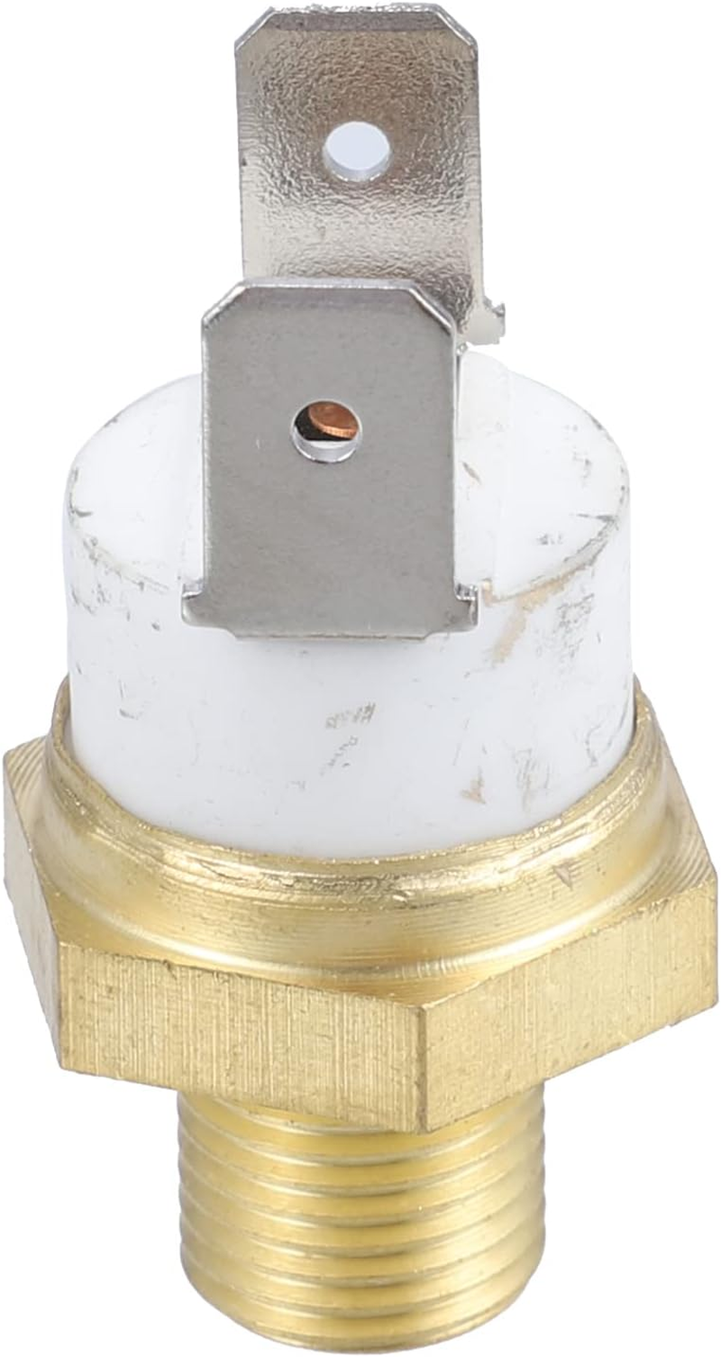 X AUTOHAUX Universal Automotive Radiator Engine Cooling Fan Temperature Thermo Sensor Switch 1/8'' NPT 175-190 Degrees on 155 Degrees Off image number 2