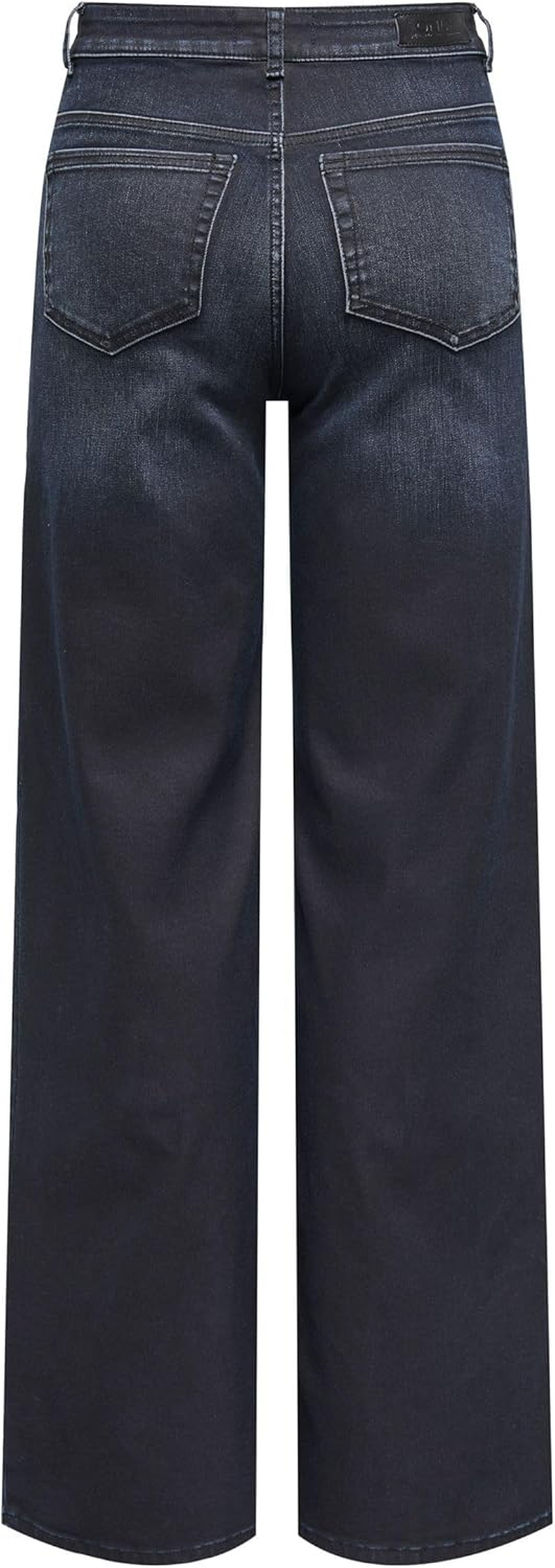 ONLY Women'S Onlmadison Blush Hw Wd Coat DNM Rea62Noos, Dark Denim Blue image number 5