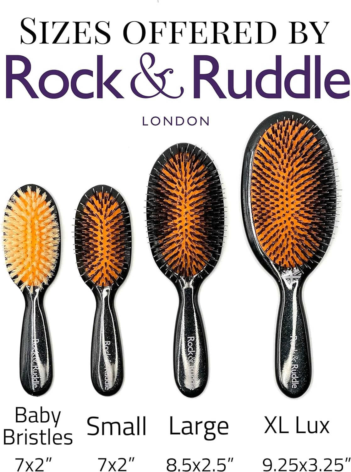 Rock & Rudle Hair Brush S Ladybirds image number 2