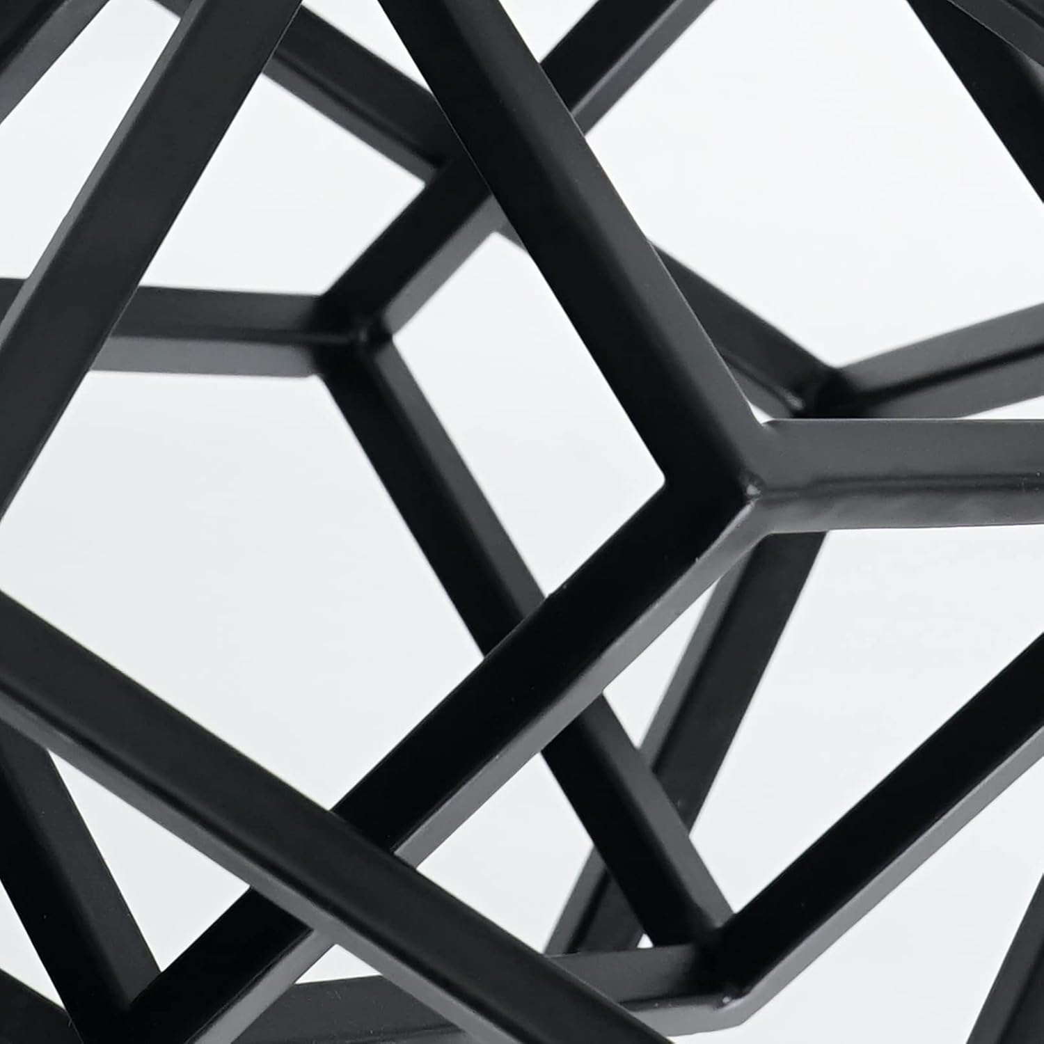 Dreamseden Small Geometric Sculpture, Metal Cube Decorative Ornaments Modern Home Decor Accent image number 5