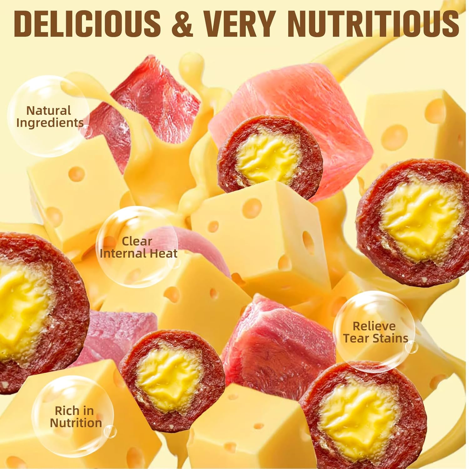 Natural Duck & Cheese Filled Dog Treats | Low-Temp Circulated Baked | High-Protein, Tasty & Nutritious image number 6