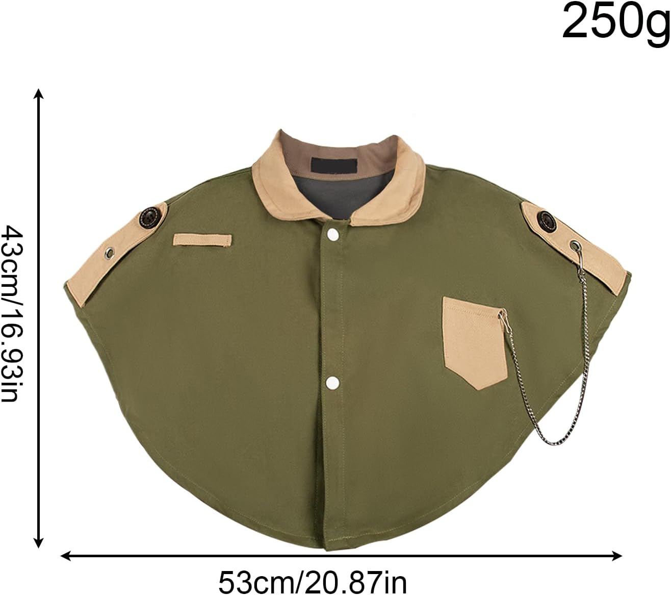 Parrot Shoulder Protector - anti Bite Cape for Parrot | Shoulder Cover with Pocket for Bait and Bite Prevention for Large Birds Cockatiels Cockatiels Outdoor Indoor image number 4