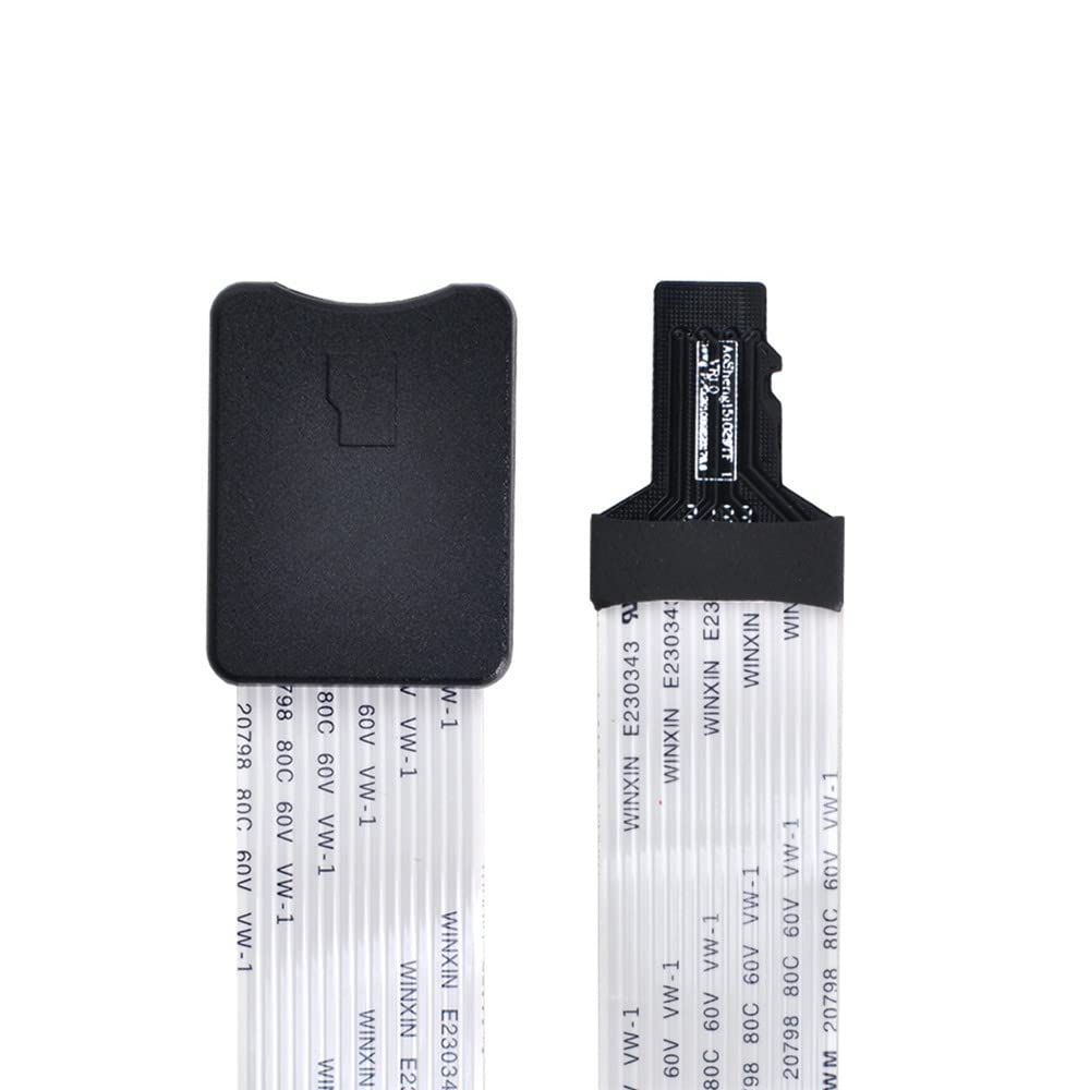 Xiwai Micro-Sd TF Memory Card Kit Male to SD Female Extension Soft Flat FPC Cable Extender 25Cm image number 2
