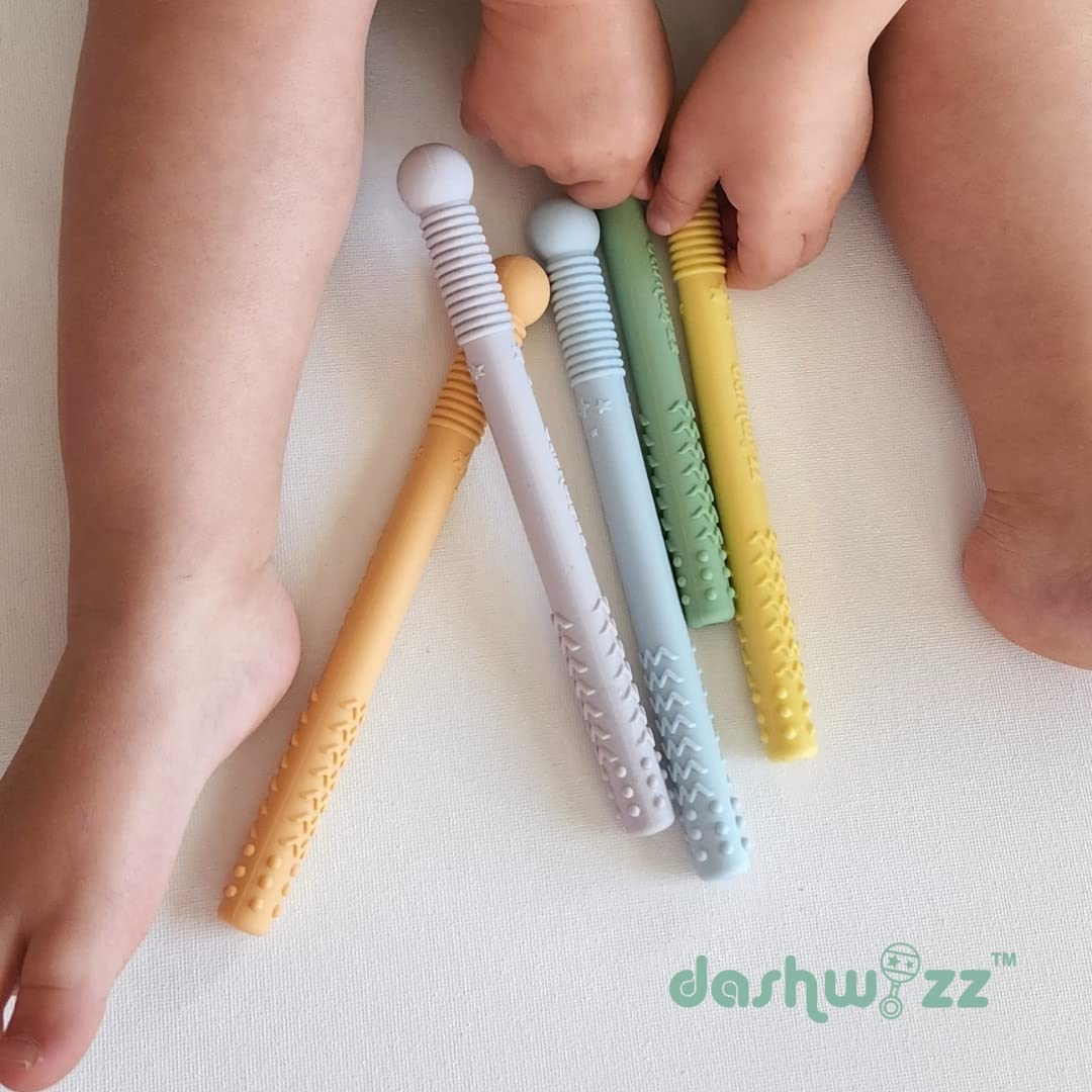 Baby & Toddler Teethers X5 Silicone BPA Free Food Grade image number 1