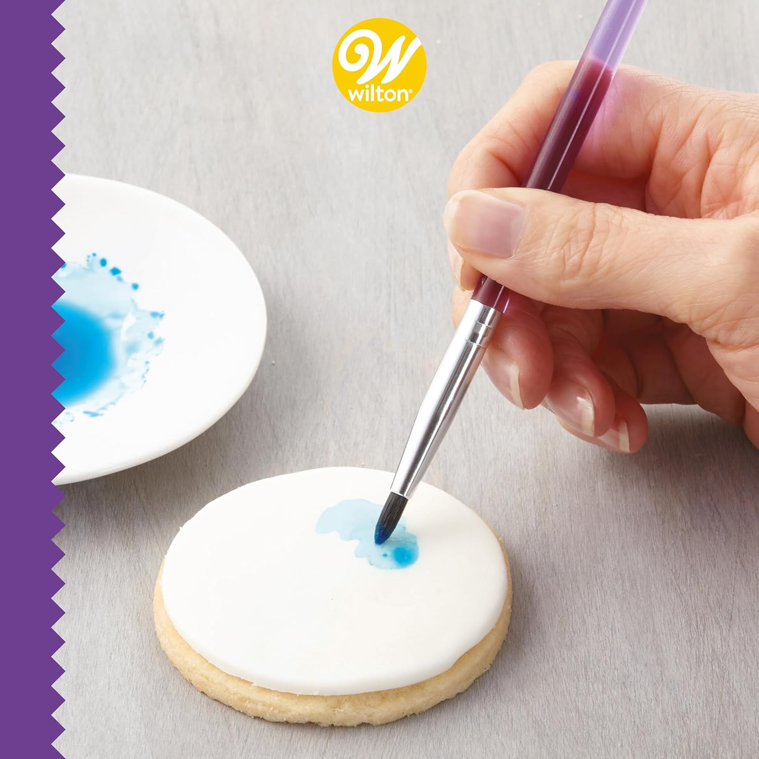 Wilton Cake Decorating Brush 5-Piece Set image number 2