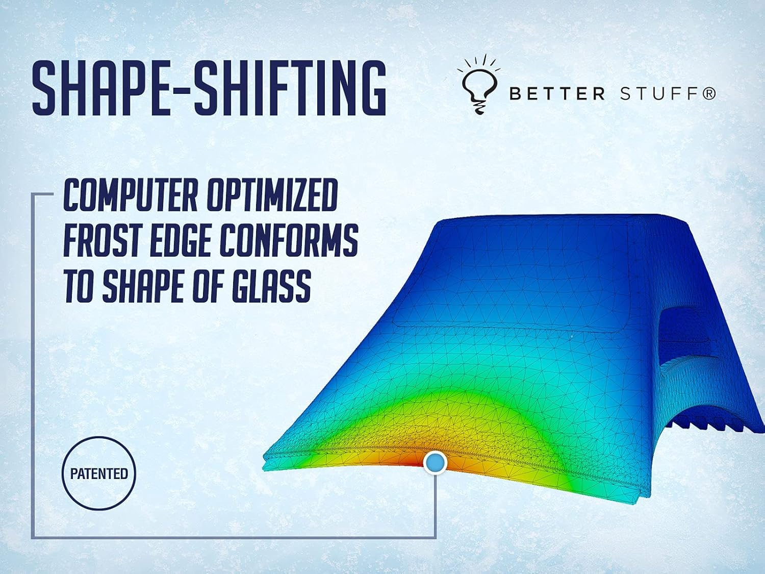 The Better ICE Scraper Pack of 2 Teal image number 3