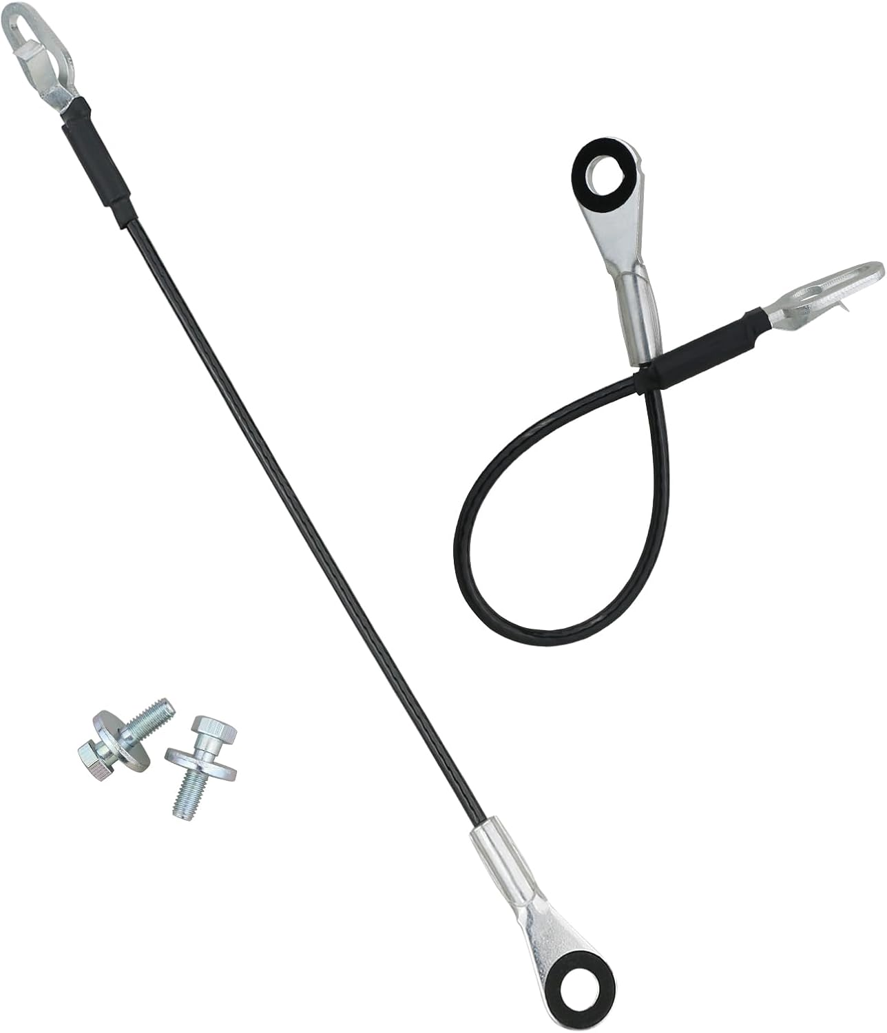Apperfit Tailgate Cable Strap with Bolt Compatible with 2007-2016 Chevrolet Chevy Silverado GMC Sierra 1500 2500 HD 3500 HD Tailgate Parts Replaces 25838260 25838261 11609938 image number 4