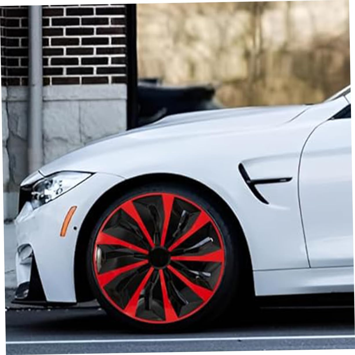 Car Wheel Hub Cover Stylish and Automotive Easy to Install Fit for Cars and Trucks Wheel Cover for Enhanced Appearance And