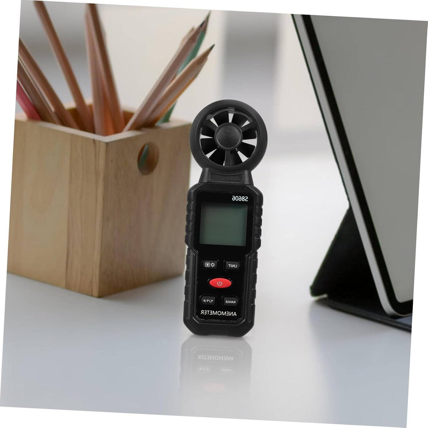 High Precision Handheld Anemometer Wind Speed Tester Portable Air Velocity Gauge Lightweight Compact Wind for Outdoor image number 5