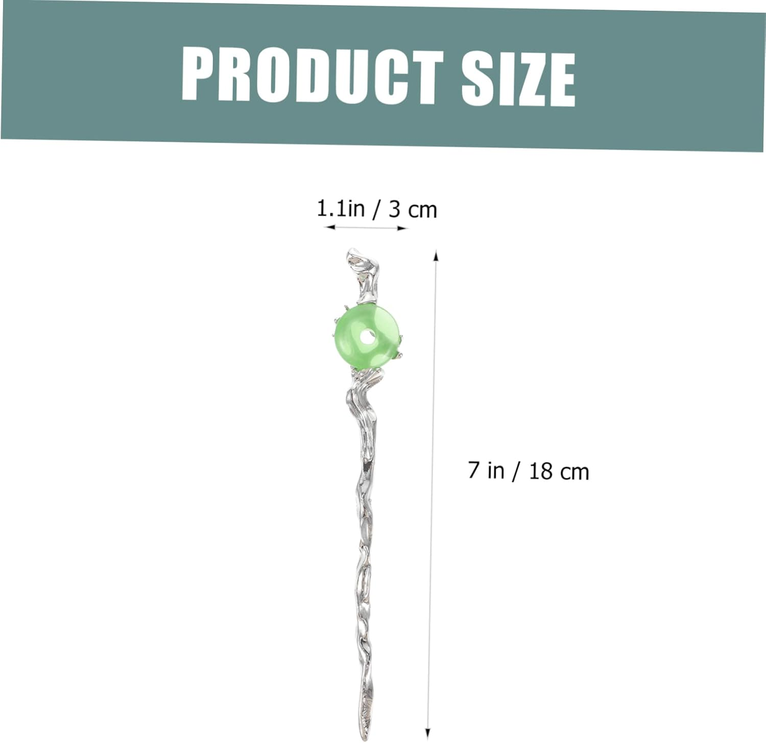 Chinese Hair Stick Vintage Alloy Hairpin Headdress Hair Chopsticks Women and Daily Styling image number 3