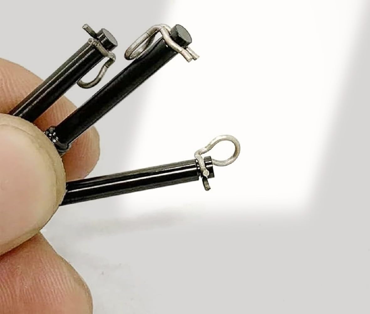 10Pcs Brake Pad Caliper Replacement, Bike Brake Caliper Spring Clips,Compatible with Shimano Zee XT SLX XTR, Formula Mega Pad Pin Stainless Steel Brake Caliper, Bicycle Disc Brakes Pad Axle Bolts Pins image number 5