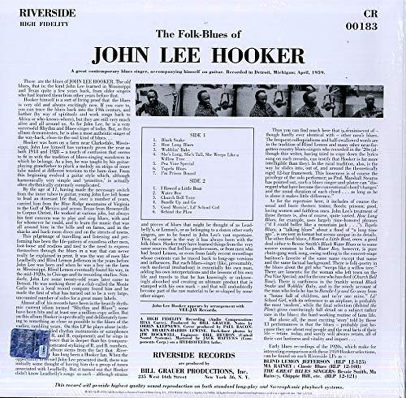The Country Blues of John Lee Hooker (Limited Edition) image number 1