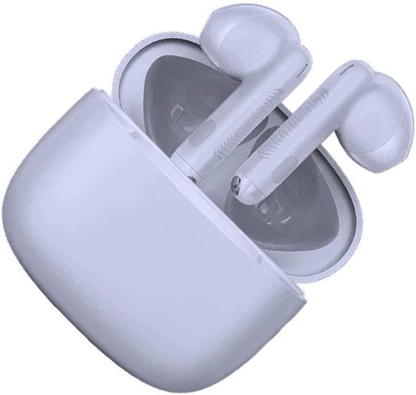 Bluetooth Headphones, Charging Box up to 6 Hours, Purple, Elegant and Comfortable Design