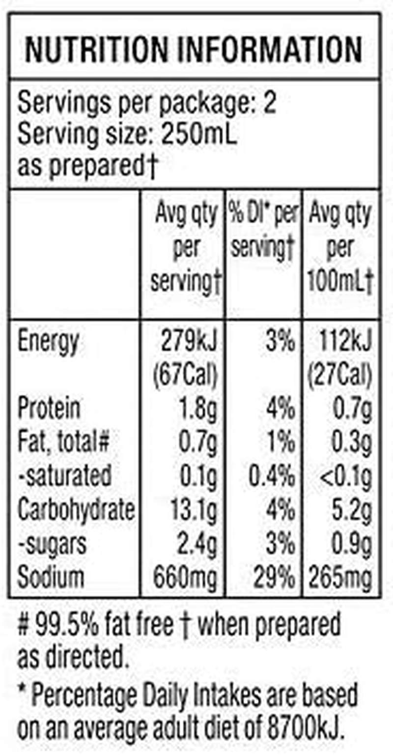 CONTINENTAL Cup-A-Soup, Homestyle Chicken Noodle, 2 Pack, 40G image number 5