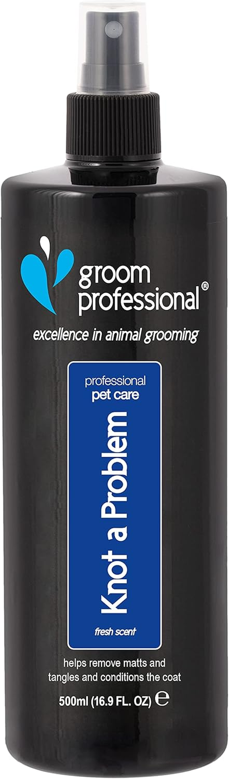 GROOM PROFESSIONAL Knot a Problem Detangling Dog Spray - Dog Detangler Spray for Tangled Fur - Eases Out Knots and Tangles - Helps Removes Matts - Adds Shine and Deep Conditioning, 200Ml image number 2