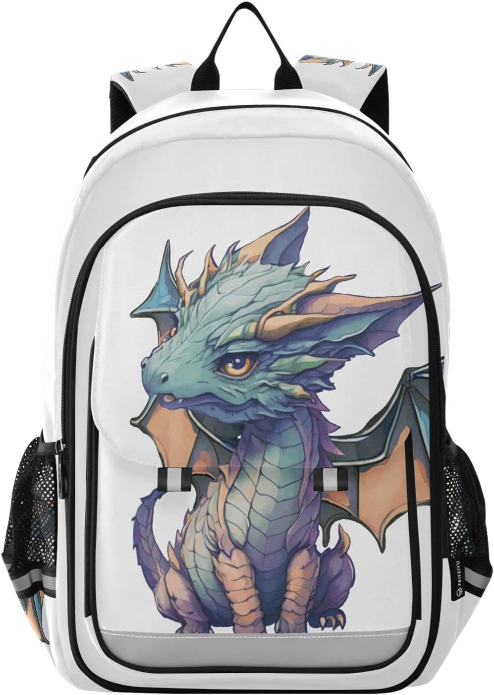 ALAZA Laptop Backpack Purse for Women Men Floraltravel Bag Casual Daypack with Compartment & Multiple Pockets