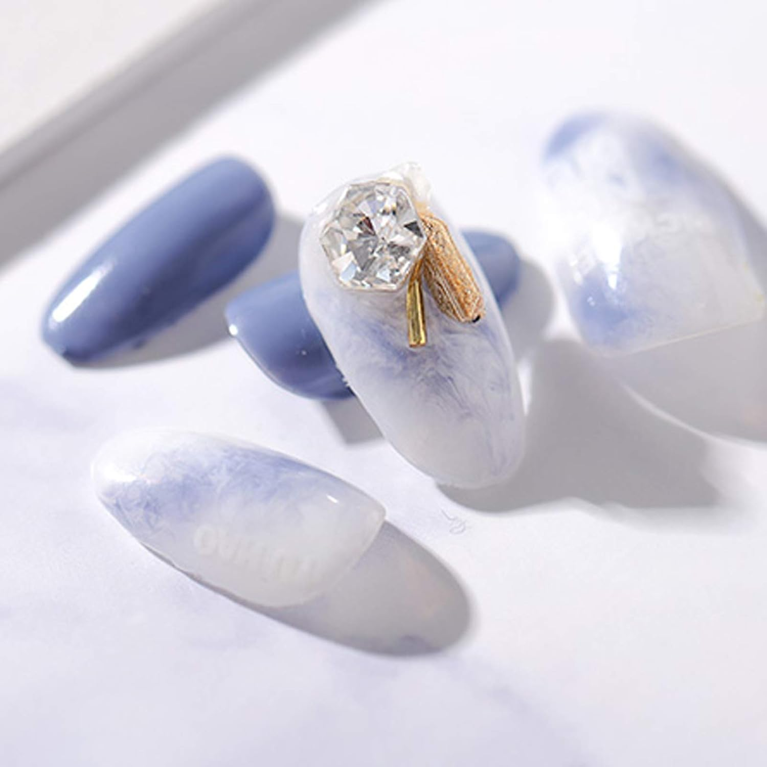 12 Grains Nail Art Rhinestones Nail Art Gems Decorative Nails DIY Super Flash Point Bottom Diamond Transparent