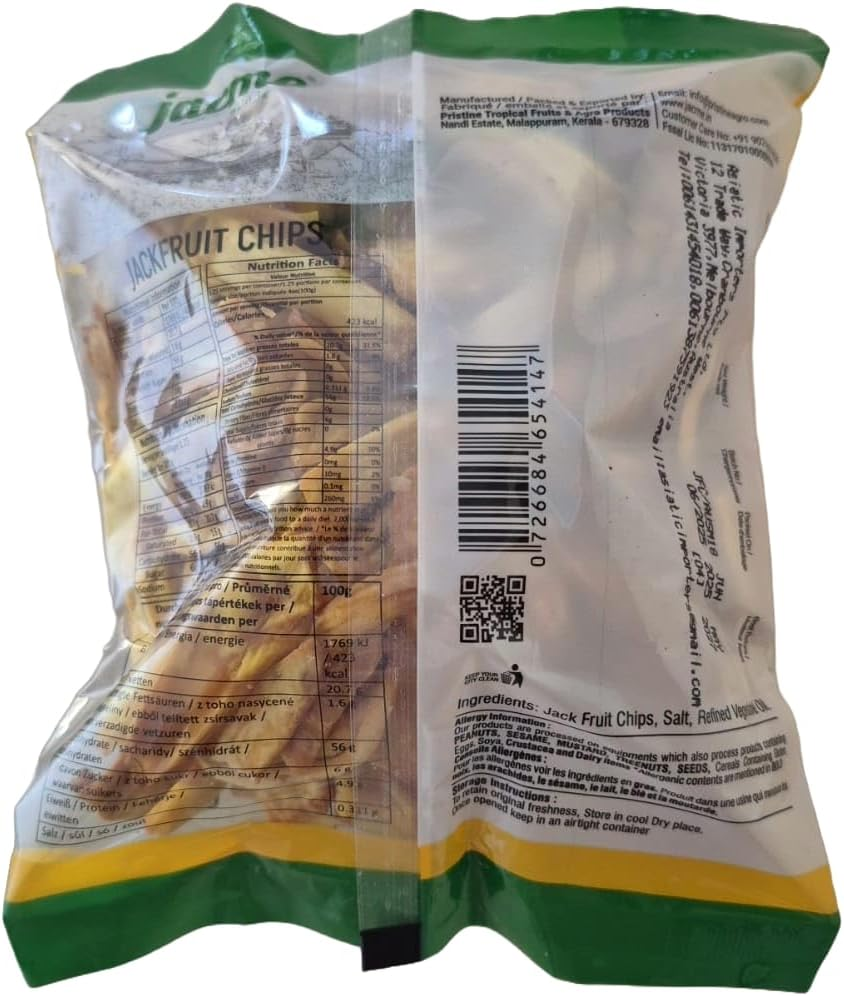 Jacme Jackfruit Chips - 125 G image number 1