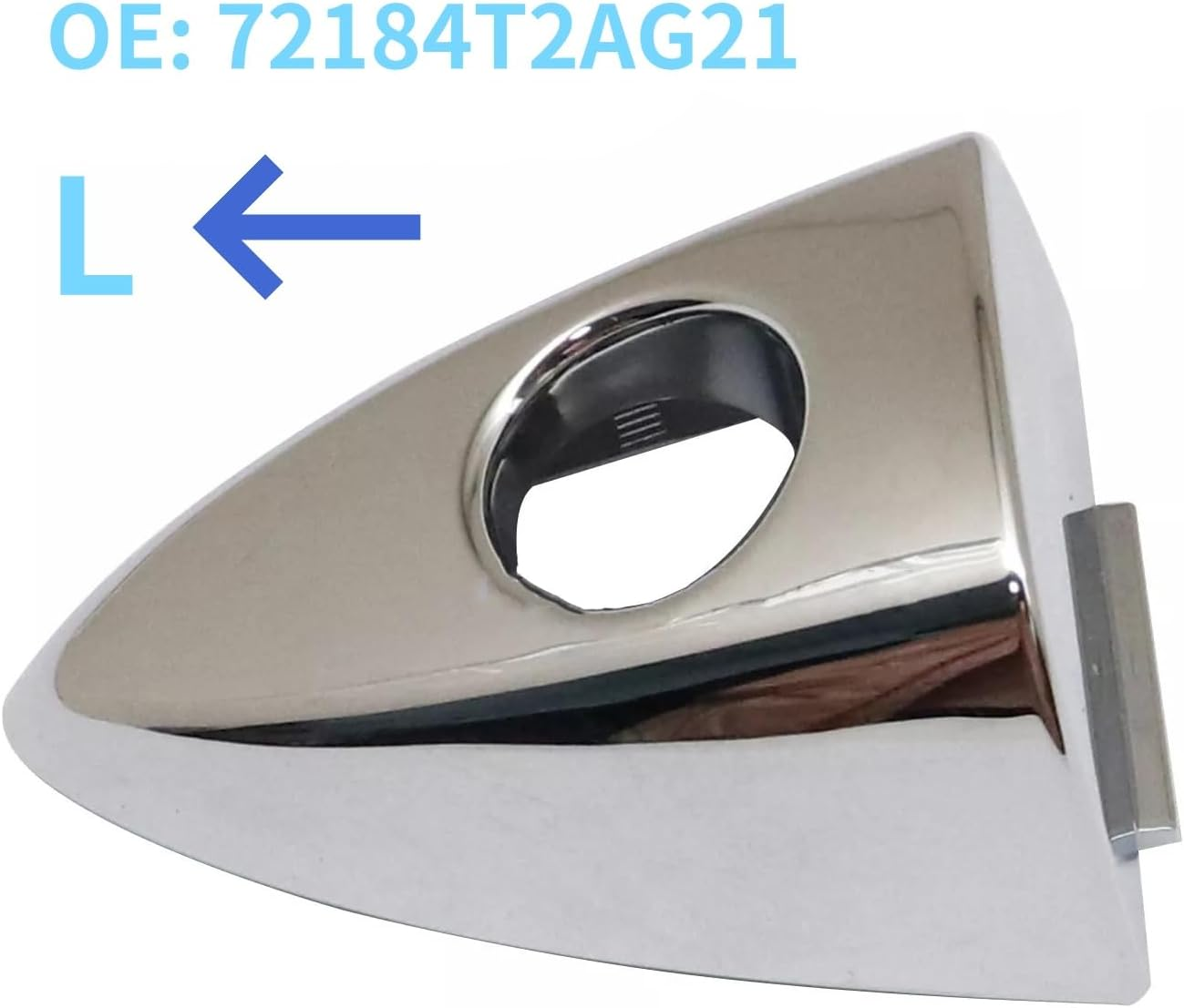 Car Spare Accessories Left Front Door Handle End Bezel for Honda Accord 72184T2AG21 2013-2019 2020 2021 image number 3