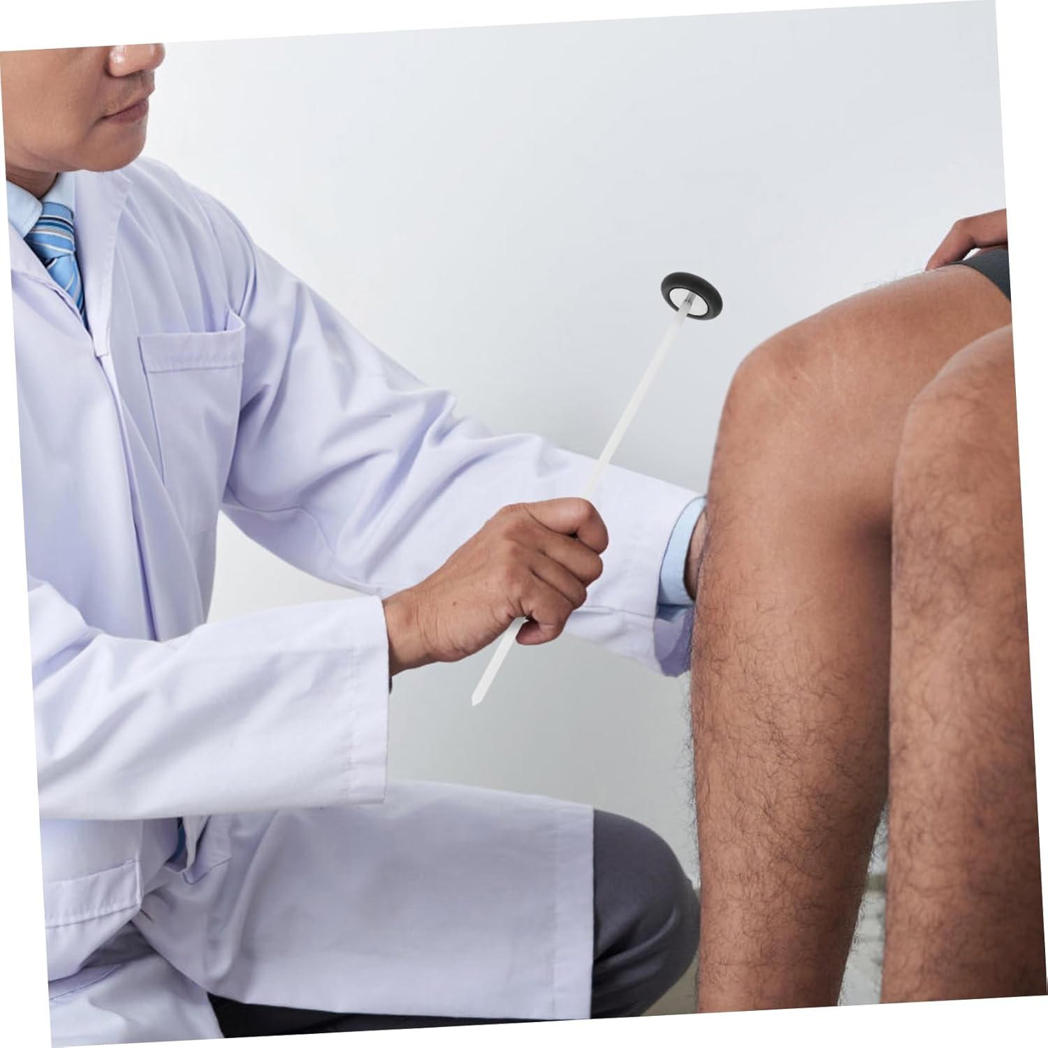 ERINGOGO round Reflex Hammer Plastic Multi-Purpose Diagnostic Tool for Neurological Tests Compact and Portable Medical Hammer for Teaching and Accurate Assessments image number 6