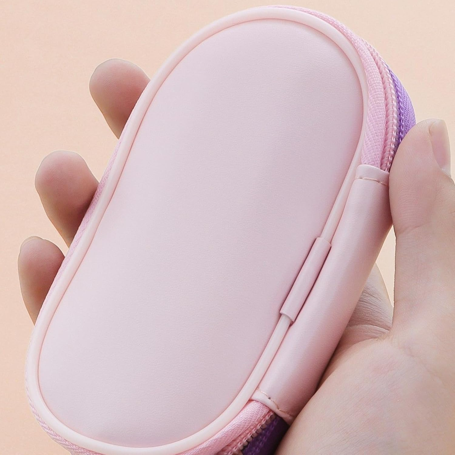 Travel Makeup Brushes - Ergonomic Travel Makeup Brush Set - Professional Anti-Slip Cosmetic Tool for Beauty Women Artist Powder Blush Eye Shadow image number 2