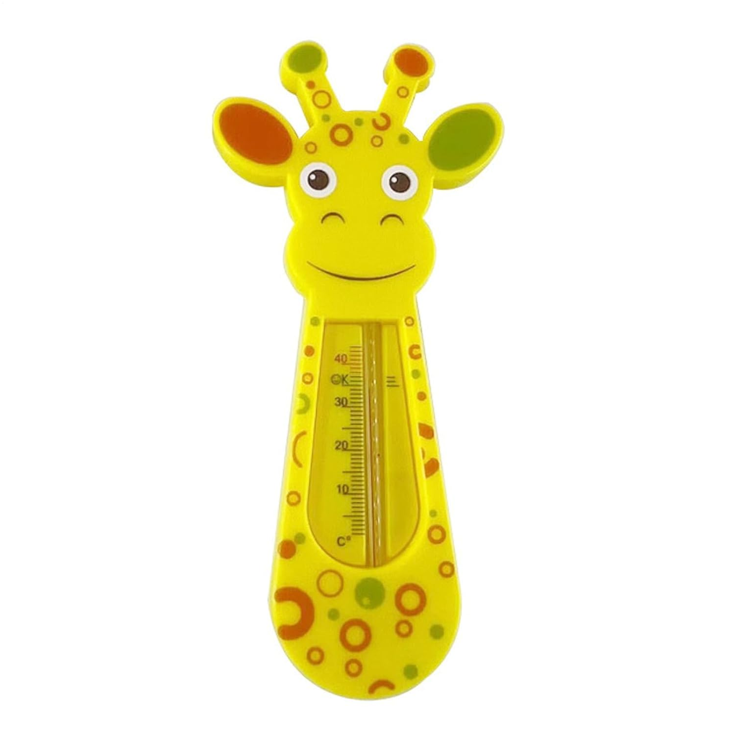 Water Thermometer Baby | Lovely Giraffe Baby Tub Thermometer - Infant Safety Temperature Bath Floating Toy image number 6