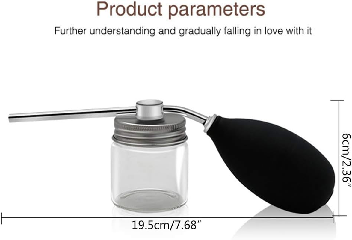 Hair Building Fibers Spray Applicator - Atomizer Silicone Airbag for Hair Fibers - Hair Restorer Kit image number 2