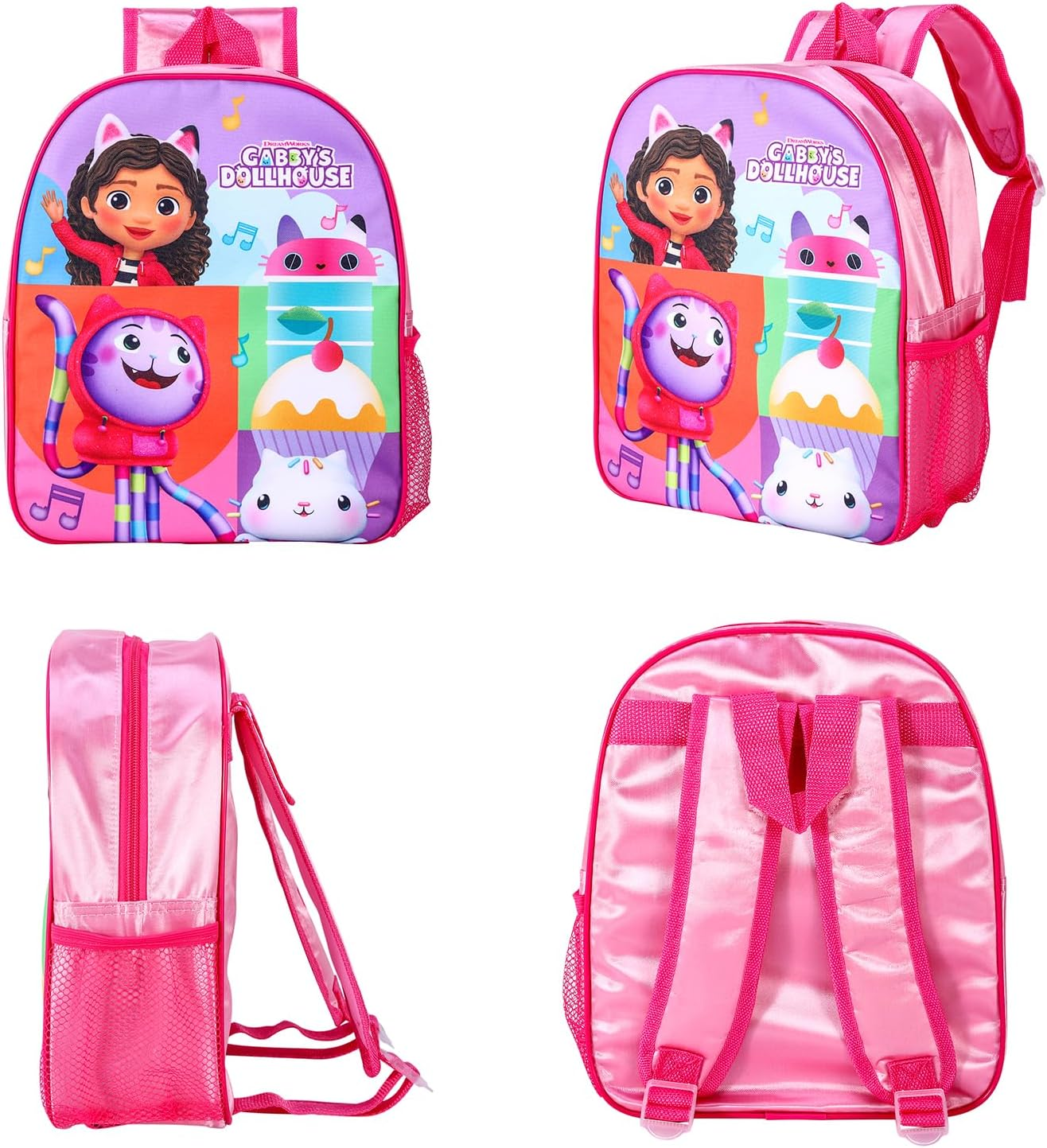 Gabby'S Dollhouse Backpack Rucksack Girls School Backpack Travel Bag 30Cm