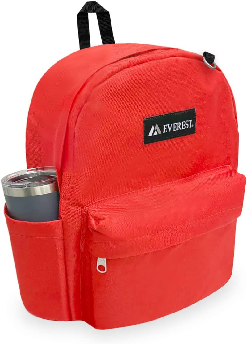 Everest Classic Laptop Backpack W/Side Pocket image number 2