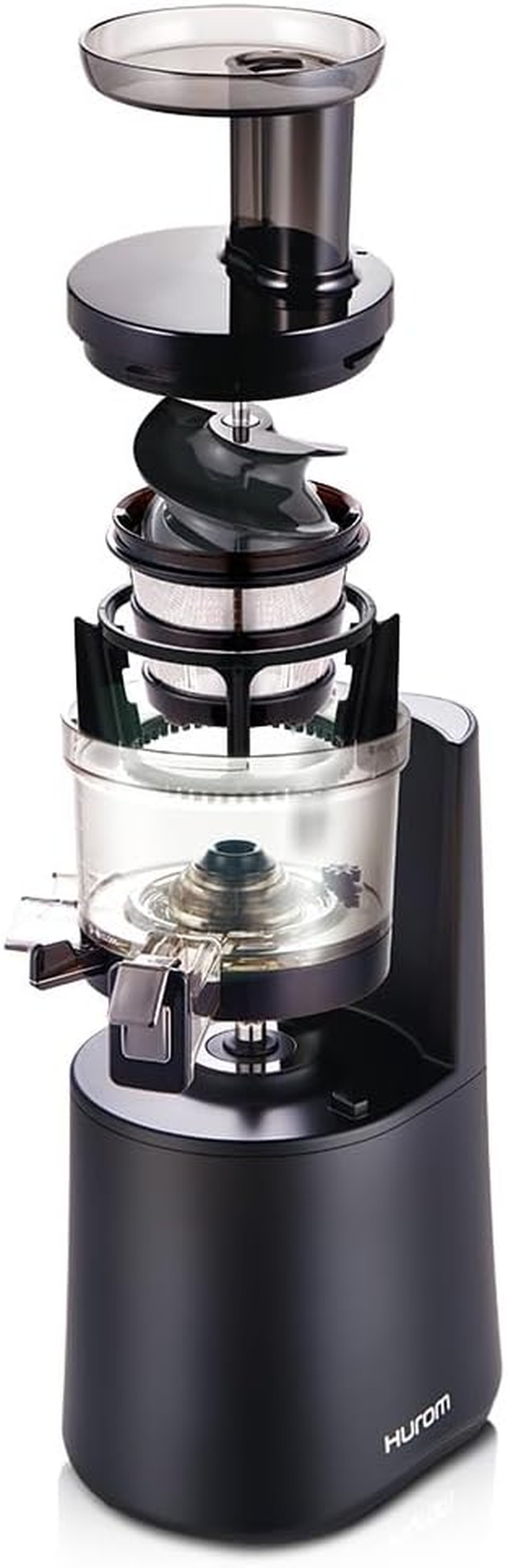 Hurom H26 Cold Press Juicer, Slow Juicer, Masticating, High Yield, Pulp-Free - Matt Black image number 4