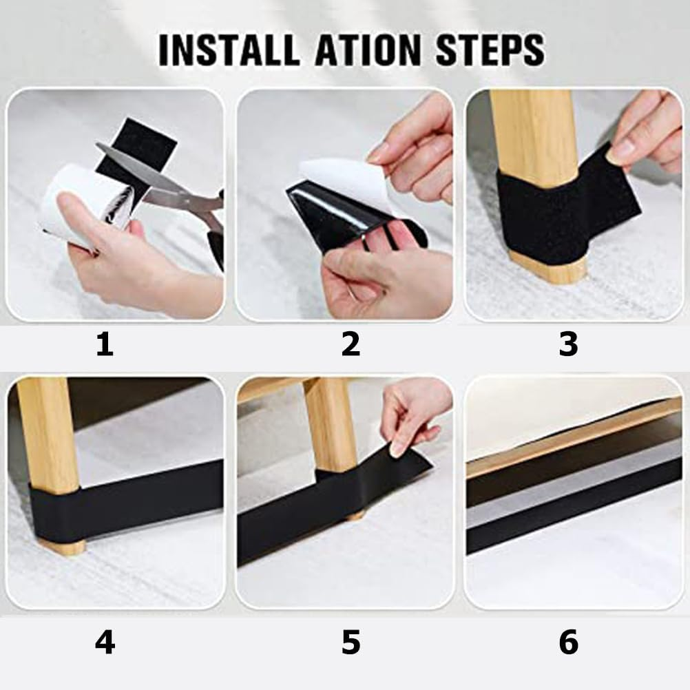 Cabilock 1 Set under Sofa Stopper Couch underneath Blocker Toy Blockers for under Couch Gap Blocker for under Couch Toy Blocker for under Couch under Sofa Blocker for Pets Couch Toy Blocker image number 1