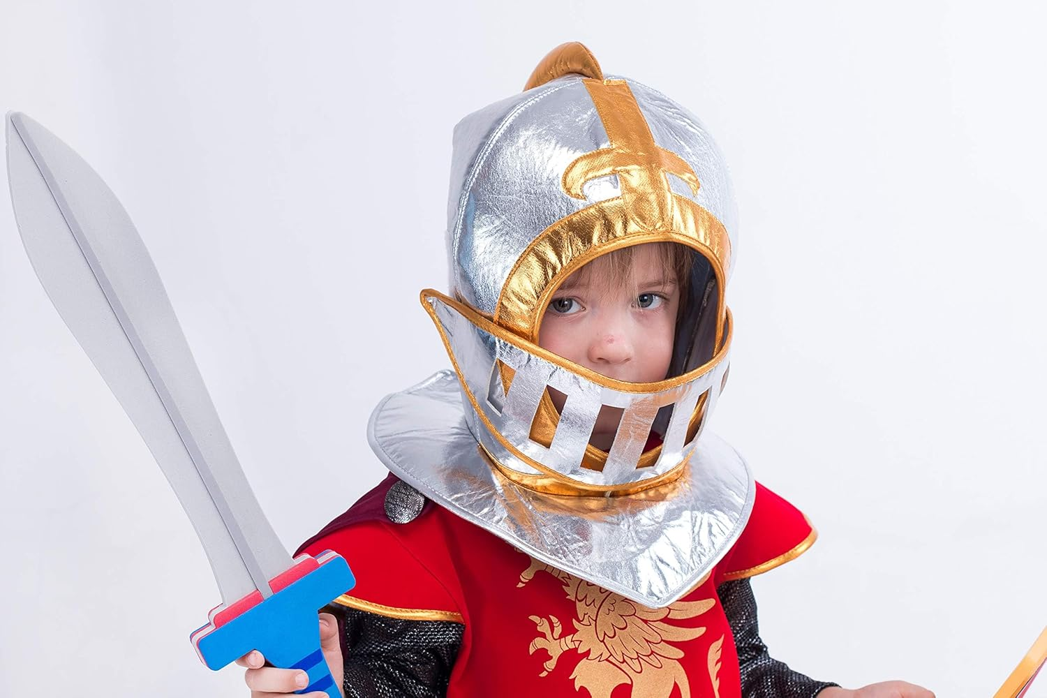 Spooktacular Creations Kids Medieval Knight Costume, Boys Renaissance Knight Costume for Halloween Roleplay Party image number 5