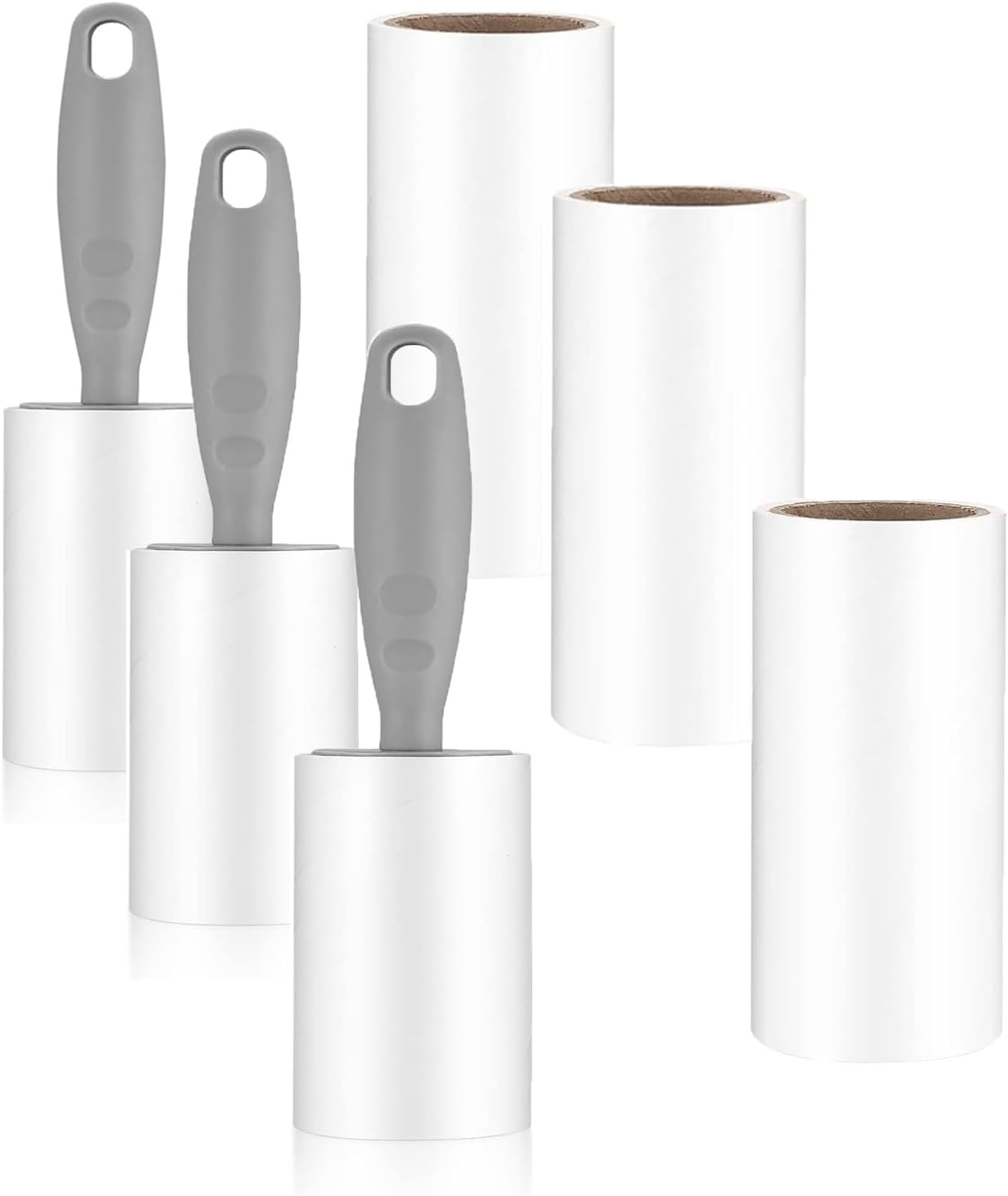 Hysgscwd 6PCS Lint Rollers for Pet Hair Extra Sticky, 360 Sheets Portable Reusable Lint Remover, Replaceable Lint Roller Refills Lint Brushes, Removal Stick Roller for Cat Dog Couch Clothes Fuzz image number 4