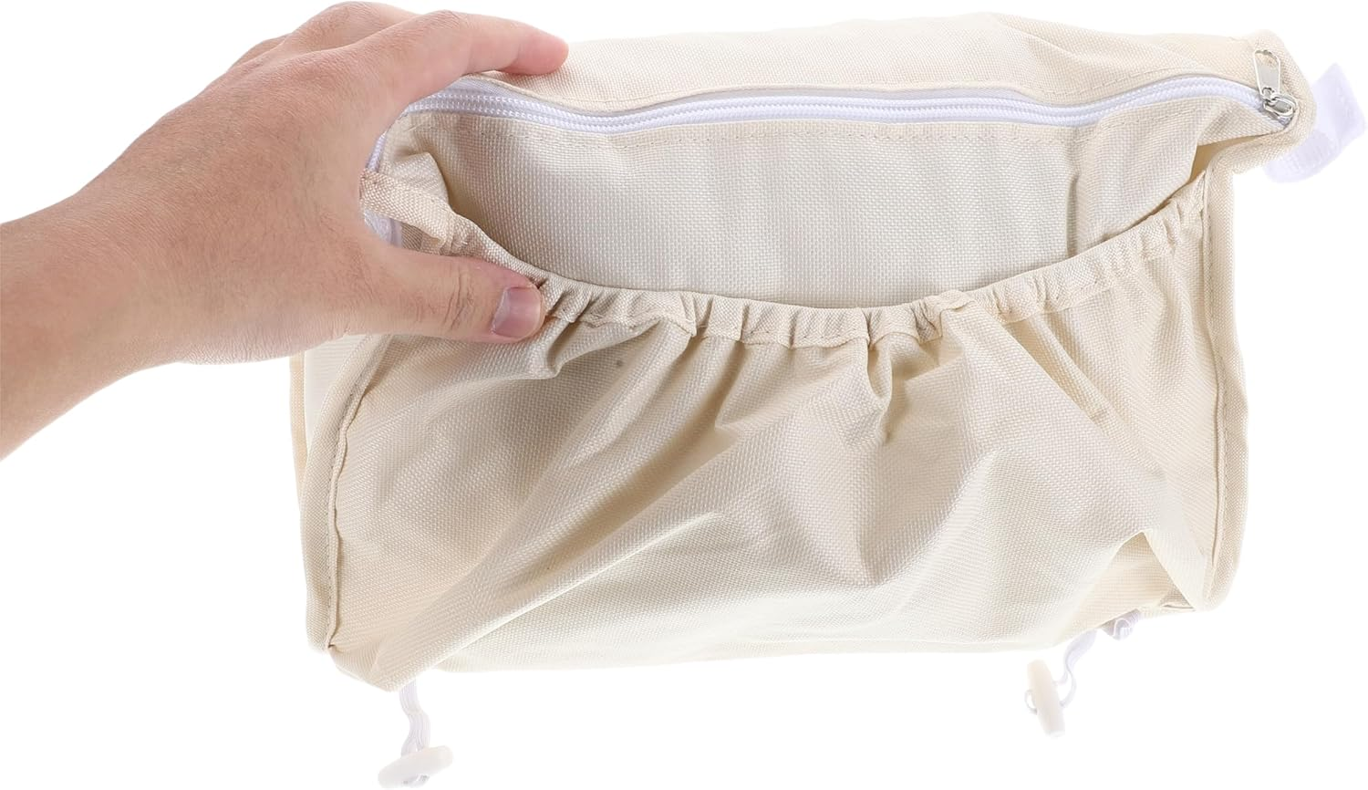 Totority Stroller Storage Bag Oxford under Stroller Basket Organizer for Shopping Nappy Storage at Park Mall image number 5