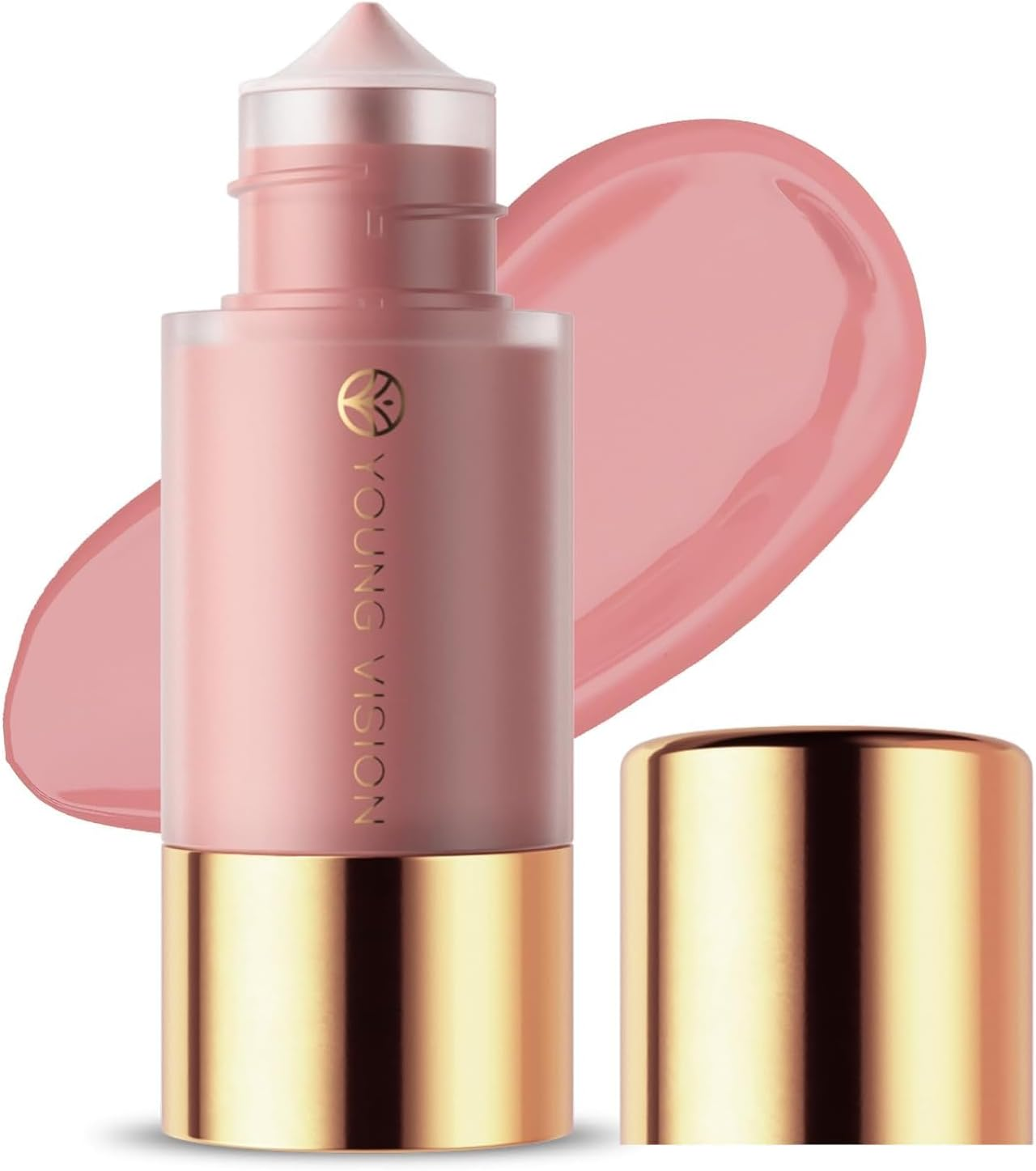 Beginner Liquid Blush Drops - Highly Pigmented Matte Cheek Tint with Hyaluronic Acid Long-Lasting Waterproof Blusher for Natural Radiant Makeup Vegan & Cruelty-Free(01#)