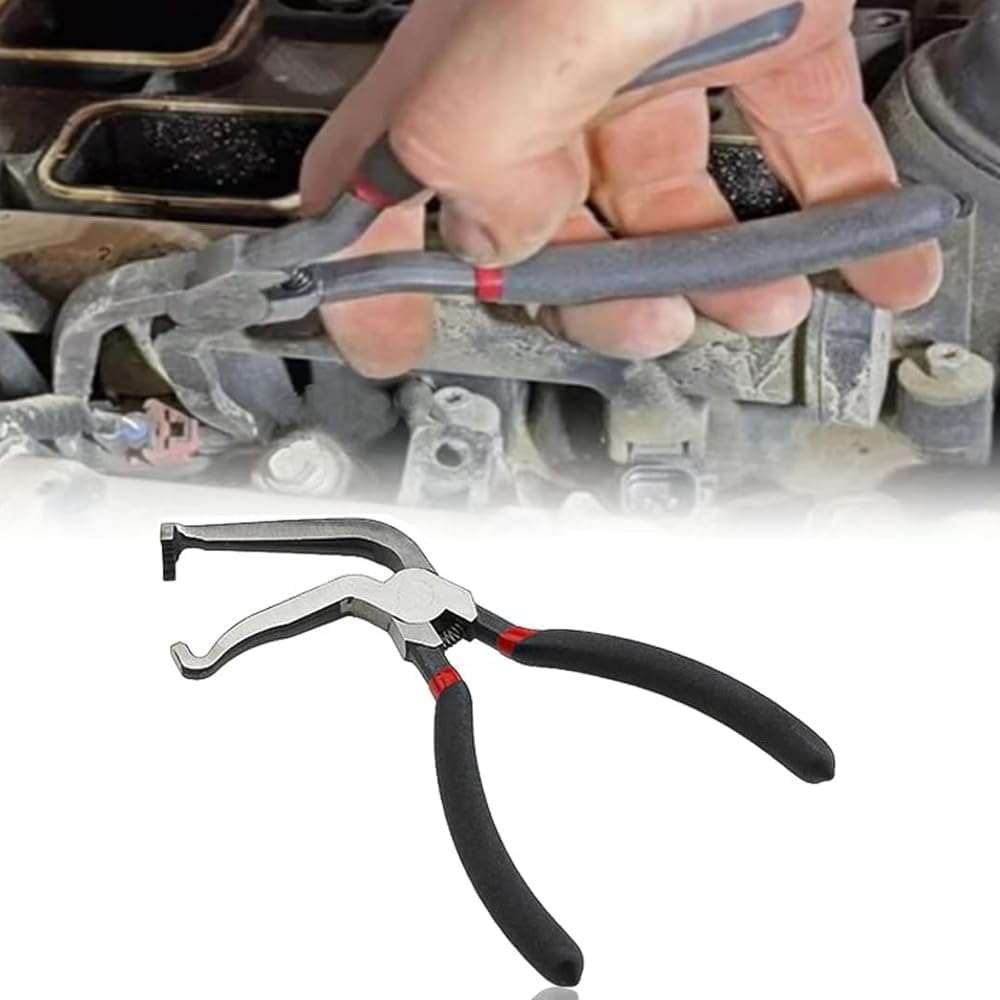 Electrical Disconnect Pliers 2 Pcs, Electrical Connector Pliers for Cars, Sraight and 60 Degree image number 3