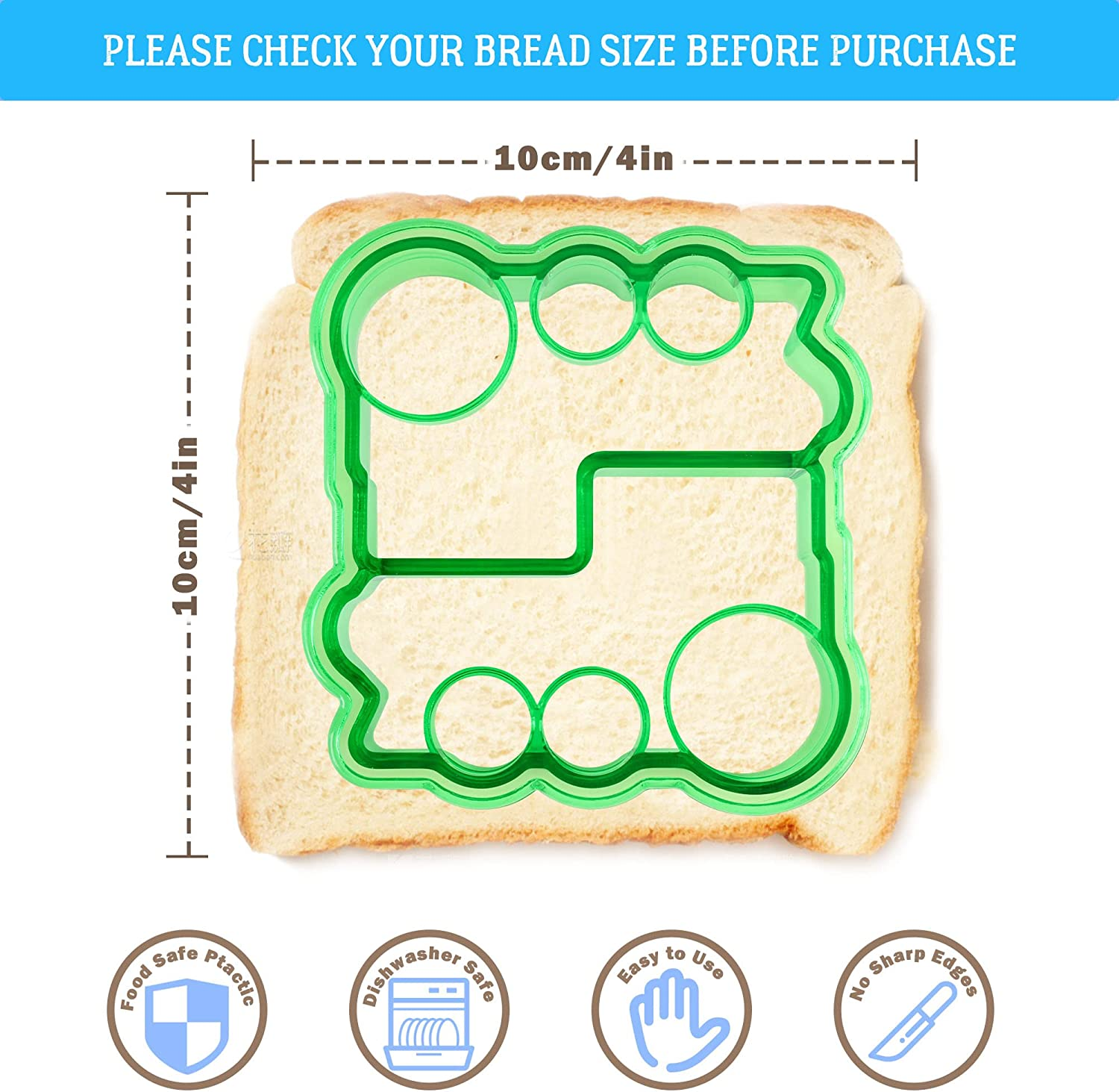 FUNGYAND Sandwich Cutter Set, 52 in 1 Bento Box Accessories Kit Includes Sandwich Cutters, Fruit Cutter, Food Picks, Silicone Cups, Musubi Maker, Rice Ball Maker, Complete Bento Lunch Box Supplies image number 3