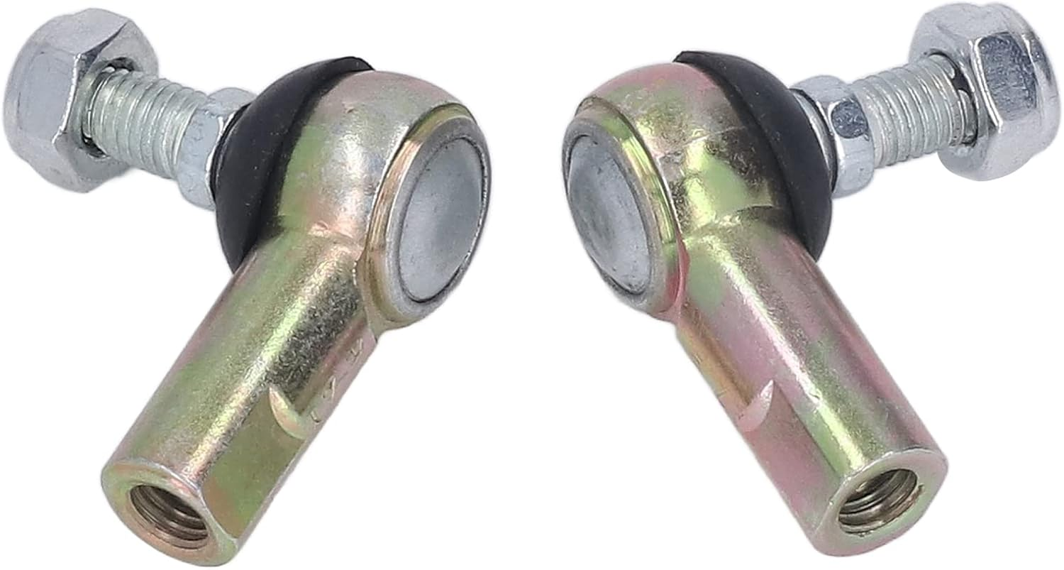 Tie Rod End, Sway Bar Ball Joint 2 Pcs Heavy Duty Vibration Proof M10 for ATV, Ball Joint Tie Rod End Kit Replacement