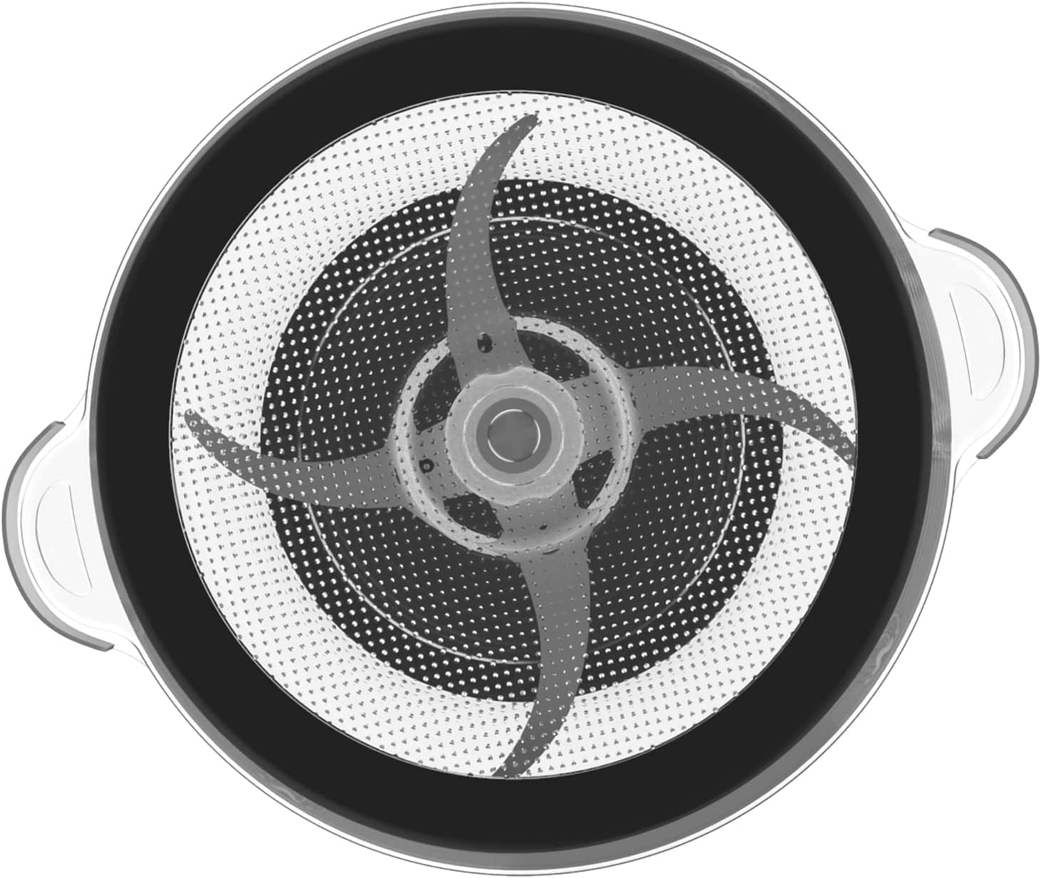 Electric Food Processor & Vegetable Chopper, High Capacity Blender Grinder for Meat, Onion, Powerful 400W Motor & 4 Detachable Dual Layer Stainless Steel Blades, Bpa-Free 2L Glass Bowl image number 4