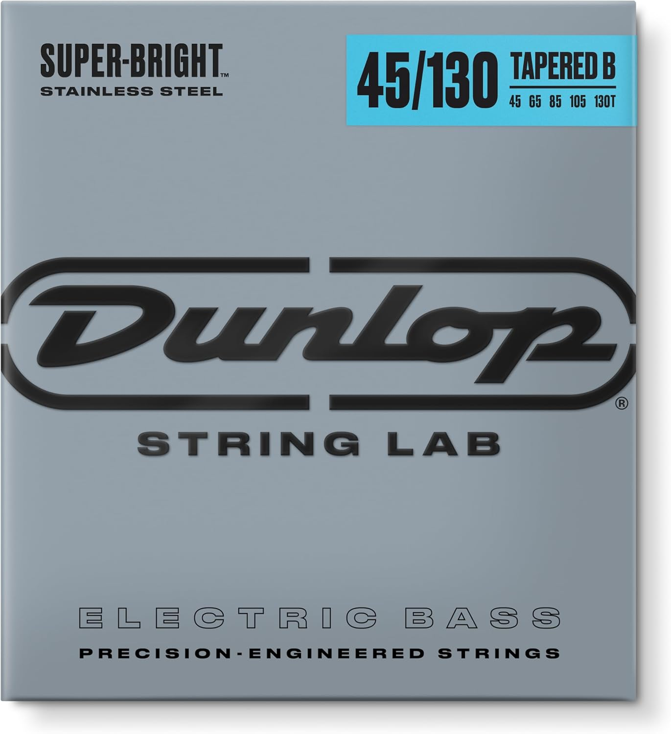 JIM DUNLOP Super Bright Stainless Steel Tapered Bass Strings 45-130 | 5-String image number 1