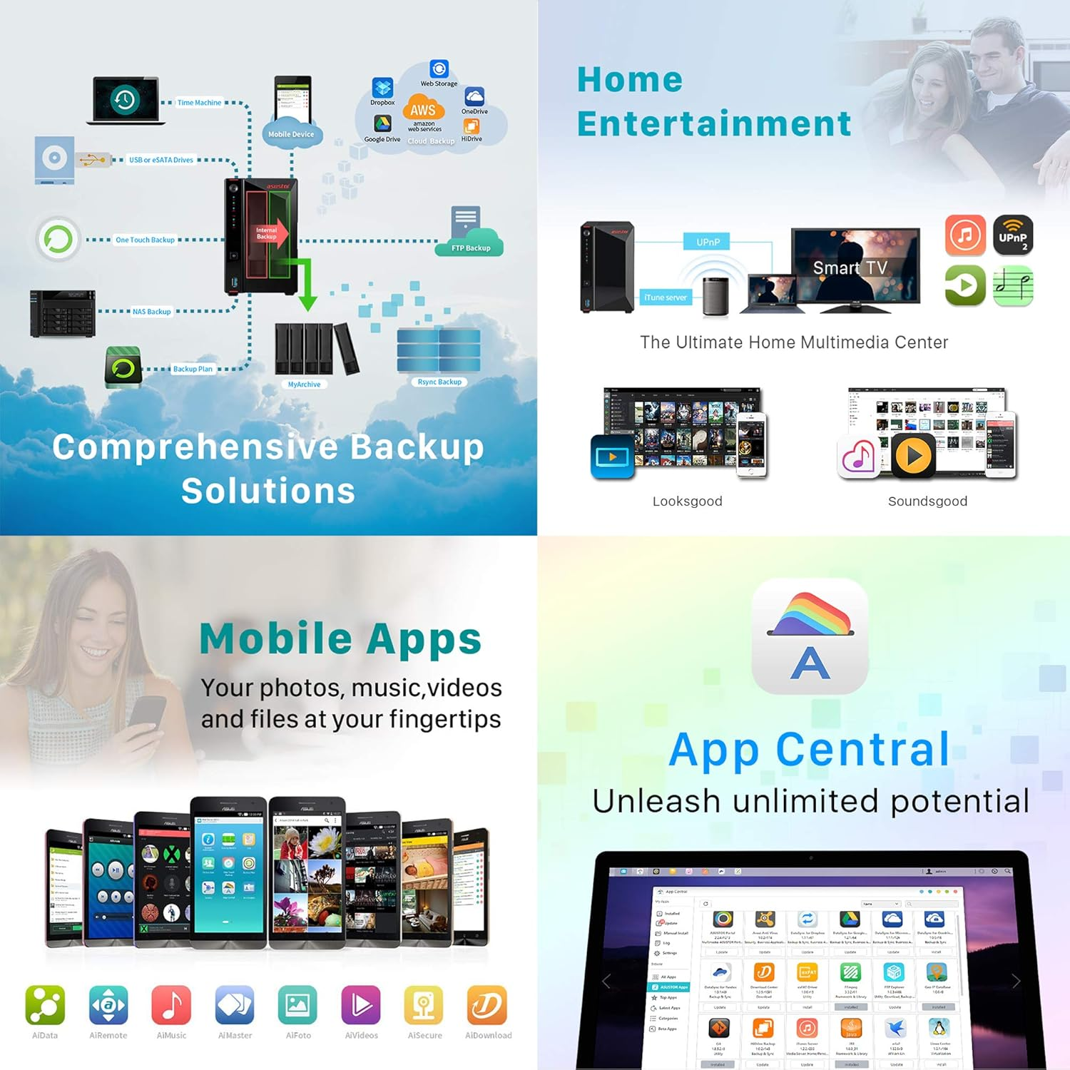 Asustor AS5202T Drivestor Pro 2-Bay NAS Storage System image number 3