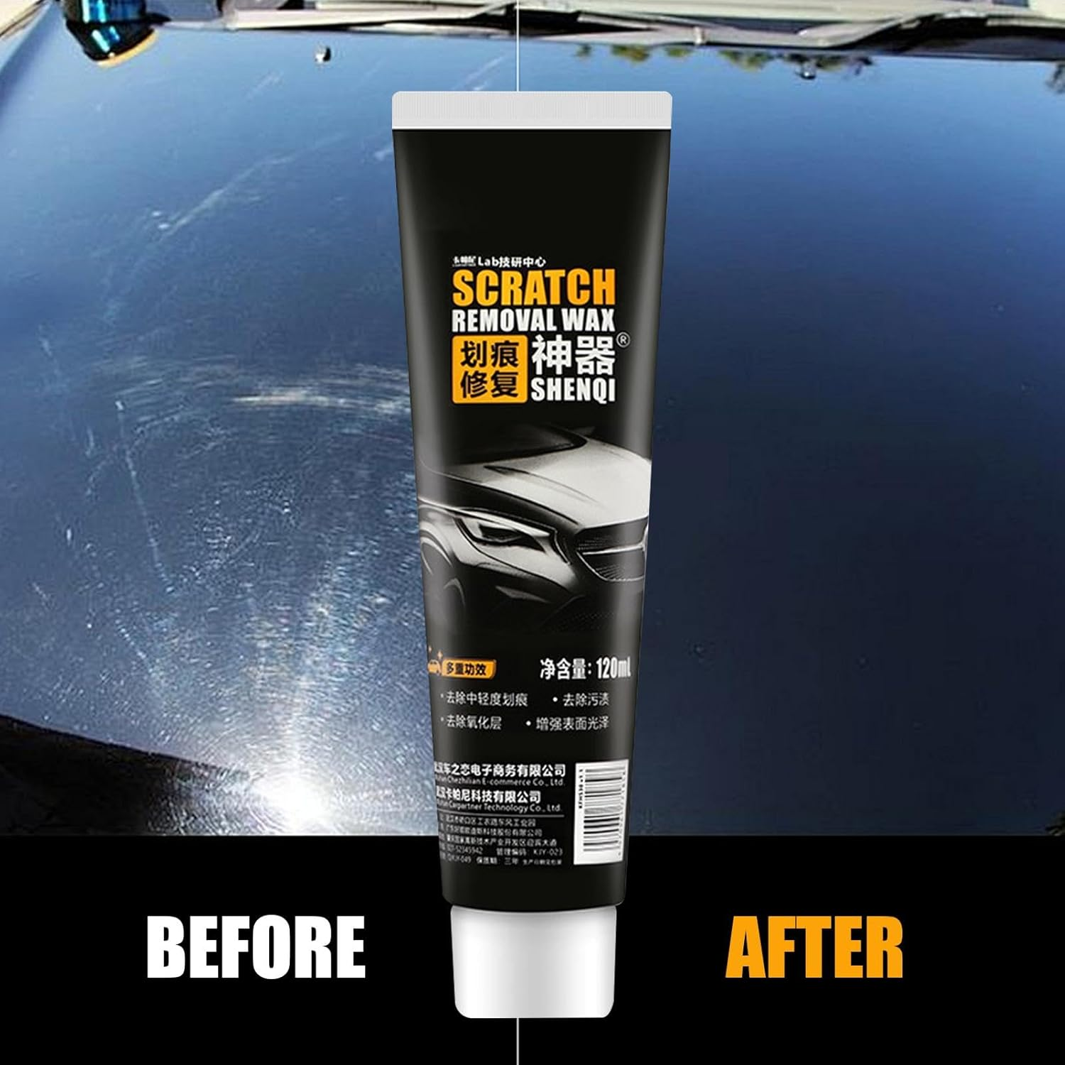 Car Scratch Remover | Automobile Scratch Repair - Polish, Removes Scratches and Swirl Marks, 120Ml, Provides Protection and Shine image number 6