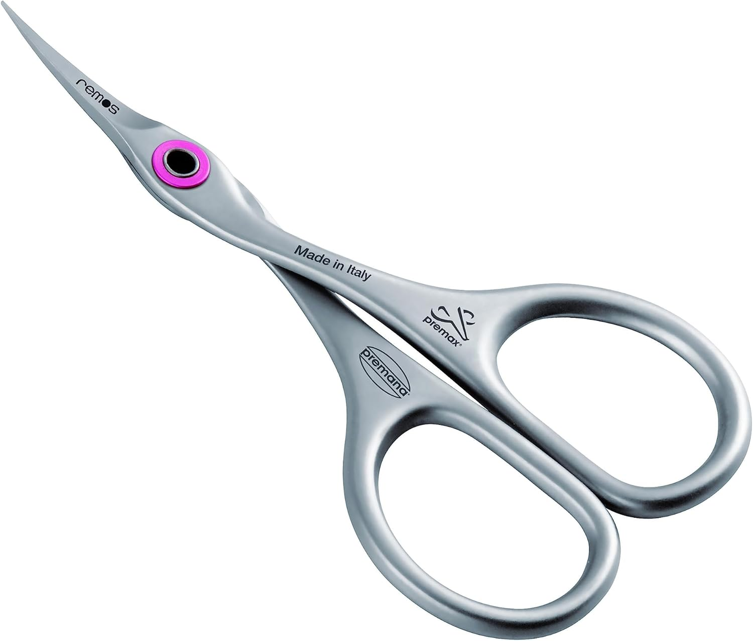 Ring Lock Nail and Cuticle Scissors, Stainless, Length 9.5 Cm image number 2
