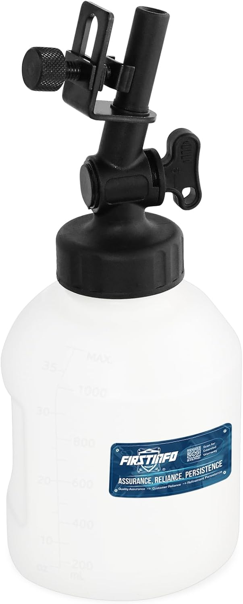 FIRSTINFO A11542-1 Liter Brake Service/Economical Universal Automatic Brake Fluid Dispensing Refilling Bottle Bleeder Bottle image number 6