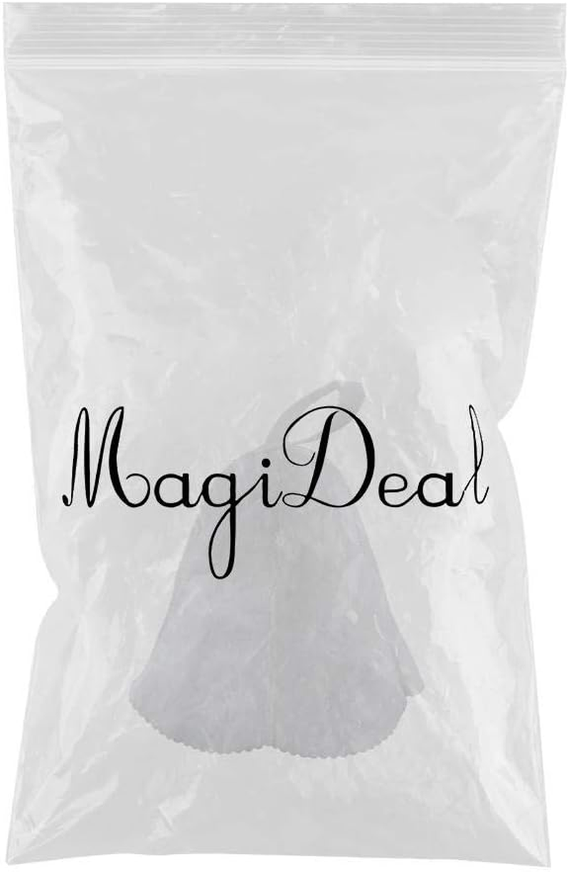 CALANDIS&reg; Sauna Cap Russian Banya Hat Baths Natural Wool Felt Outdoor Spa Bath White