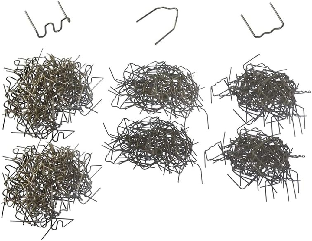 1200PCS Steel Hot Stapler Staples Repair Tools Kit for Plastic Welder Car Bumper, Durable Staples for Auto Bodywork image number 6